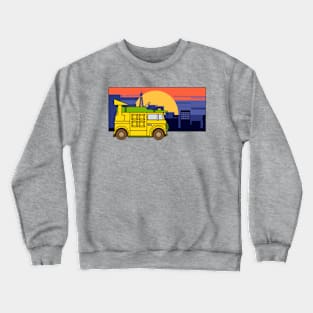 Turtles Van Crewneck Sweatshirt